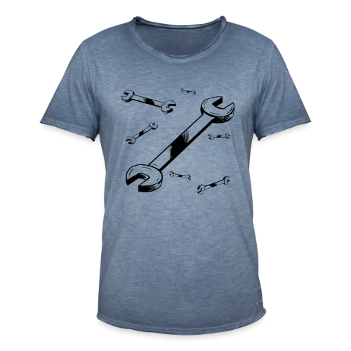 Clé à Molette : L'Outil Essentiel - T-shirt vintage Homme