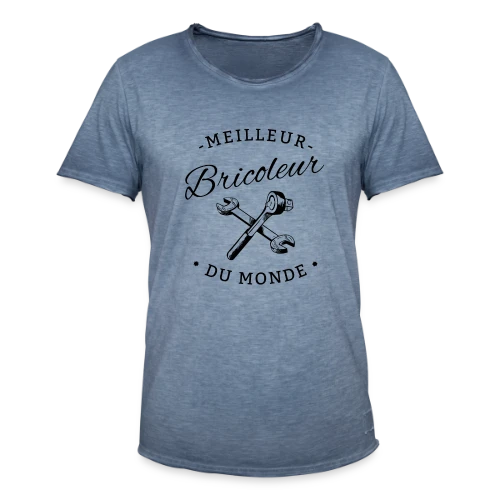 Le Meilleur Bricoleur du Monde - T-shirt vintage Homme