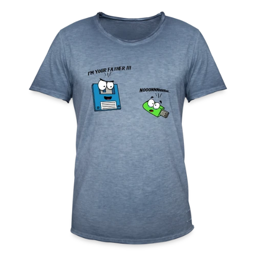 Je suis ton père - Humour Galactique Culte - T-shirt vintage Homme