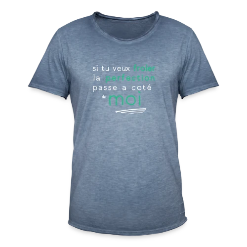 La Perfection - T-shirt vintage Homme
