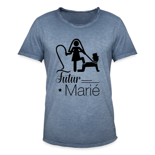 T-shirt "Futur Marié" : Prêt pour le Grand Jour - T-shirt vintage Homme