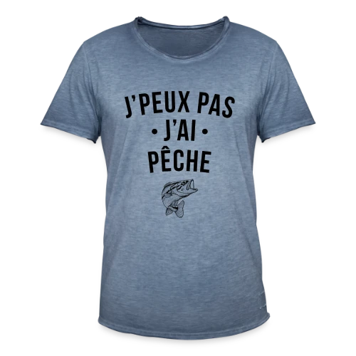 J'peux Pas, J'ai Pêche ! - T-shirt vintage Homme
