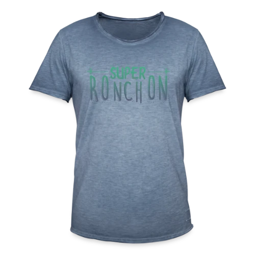 Le Super Ronchon Vert - T-shirt vintage Homme