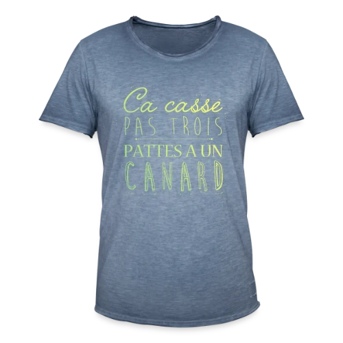 Ça Casse Pas Trois Pattes - T-shirt vintage Homme
