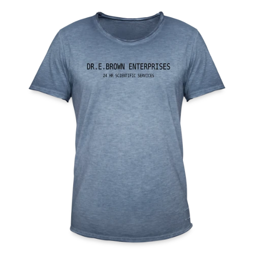 Dr. Brown : Architecte du Temps - T-shirt vintage Homme