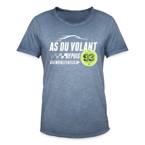 L'As du Volant du 93 - T-shirt vintage Homme