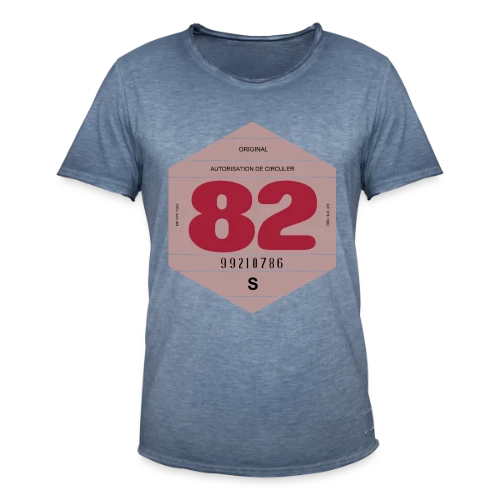 Voiture Rétro 1982 : L'Esprit Vintage Français - T-shirt vintage Homme