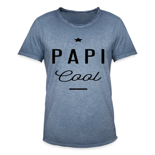 T-shirt PAPI COOL - T-shirt vintage Homme