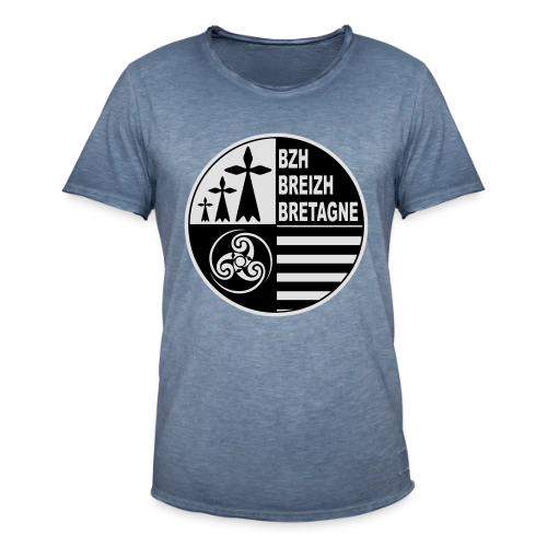 Emblème Breton Breizh - T-shirt vintage Homme