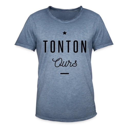Tonton Ours - T-shirt vintage Homme