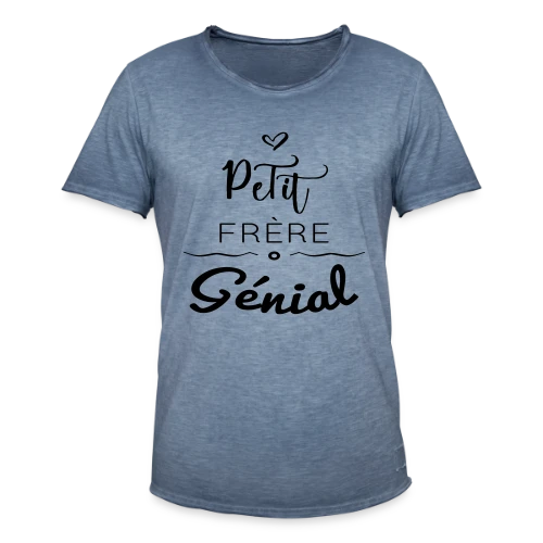 Petit Frère Génial - T-shirt vintage Homme