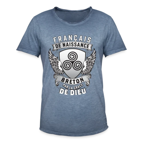 Breton par la Grâce de Dieu - T-shirt vintage Homme