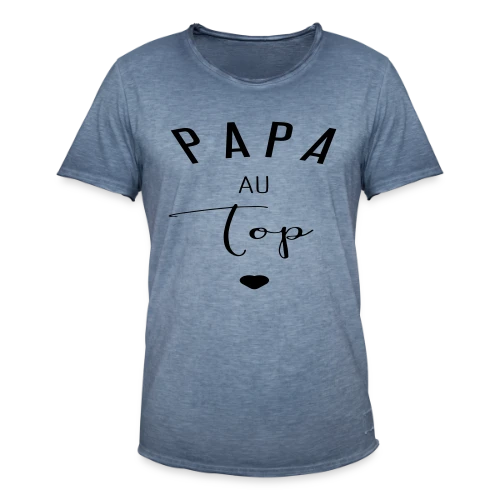 PAPA AU TOP - T-shirt vintage Homme