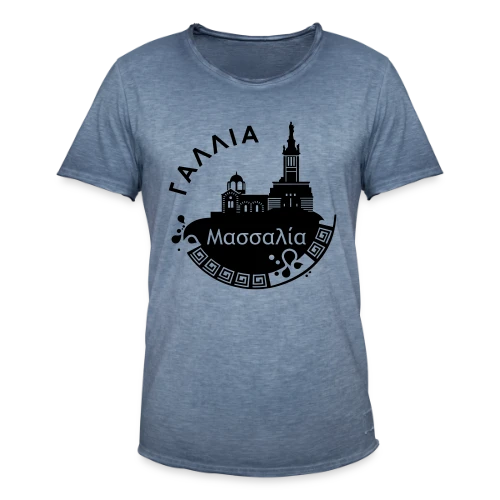 Marseille Grecque Antique - T-shirt vintage Homme
