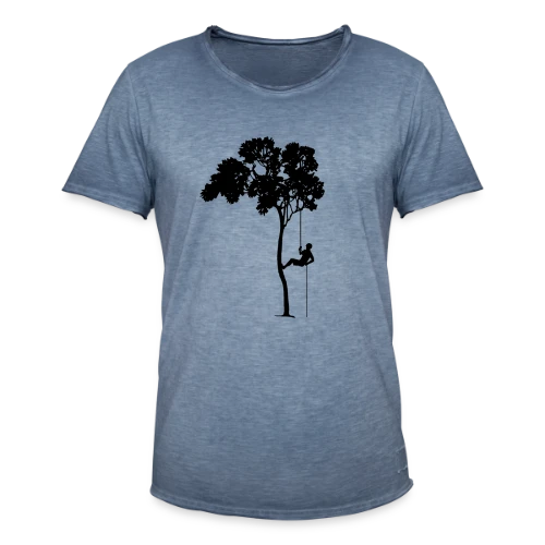 T-shirt Passion Grimpeur d'Arbre & Abseil - T-shirt vintage Homme