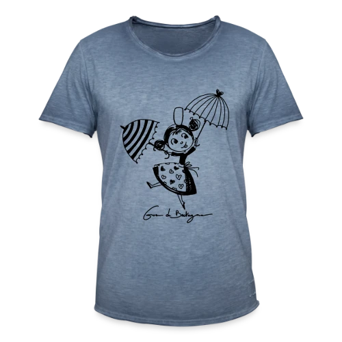 Bigoudène Joyeuse Parapluies - T-shirt vintage Homme