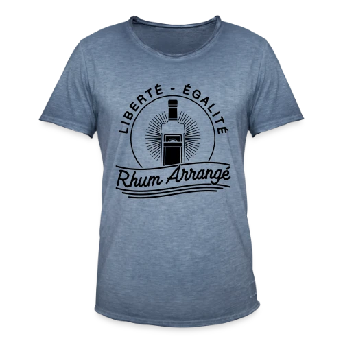 Liberté, Égalité, Rhum Arrangé : Le T-Shirt Fun - T-shirt vintage Homme