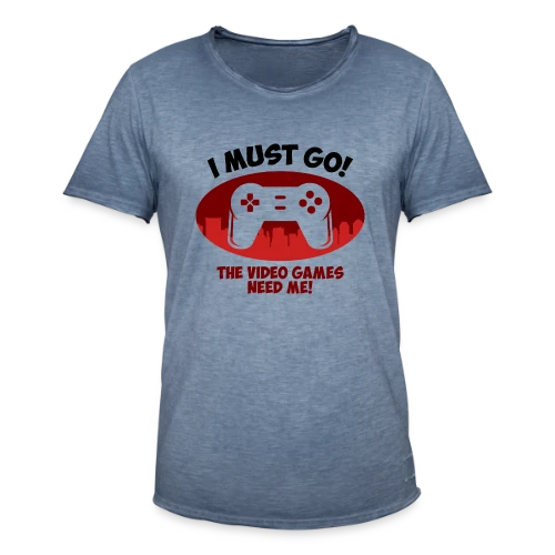 Totalement Gaming ! - T-shirt vintage Homme