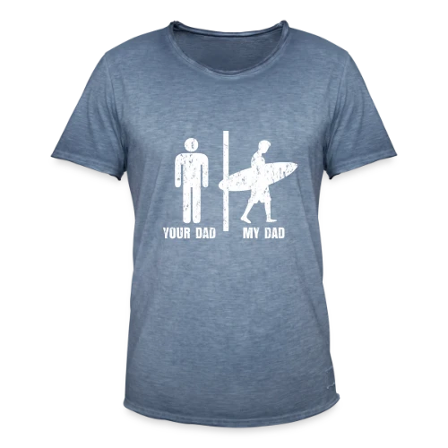 T-shirt Papa Surfeur | Plage & Océan - T-shirt vintage Homme