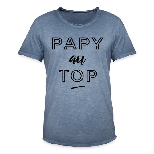 Super Papy - T-shirt vintage Homme