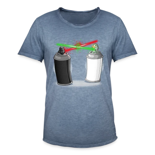 Graffiti Urbain - T-shirt vintage Homme