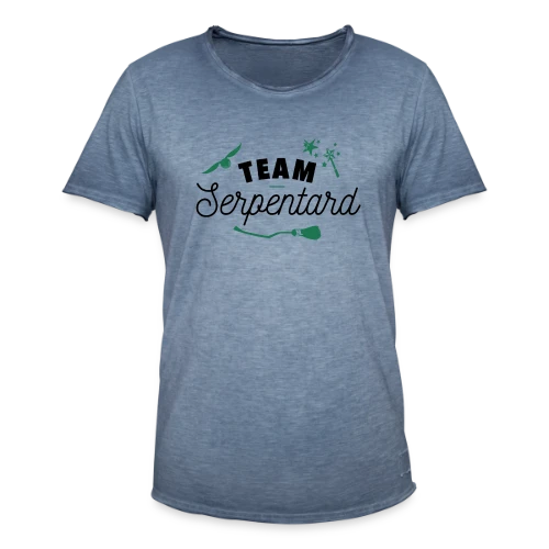 T-shirt Team Serpentard - Fier et Ambitieux - T-shirt vintage Homme