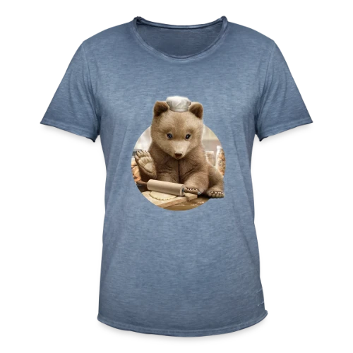 Ourson Chef - T-shirt vintage Homme