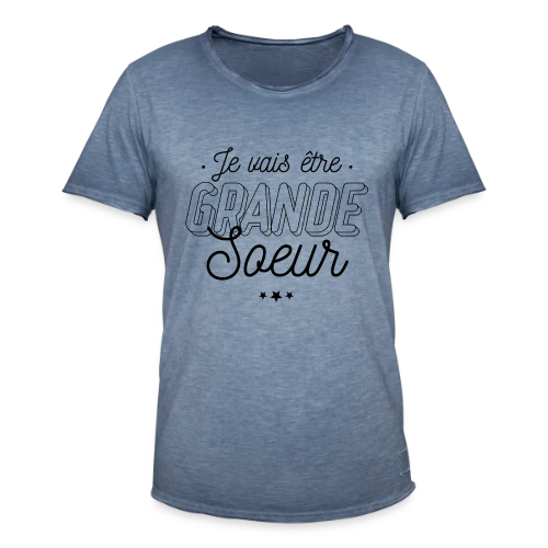T-shirt Future Grande Sœur : Annonce de Joie - T-shirt vintage Homme