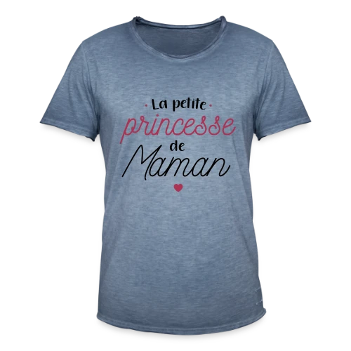 Ma Petite Princesse de Maman - T-shirt vintage Homme