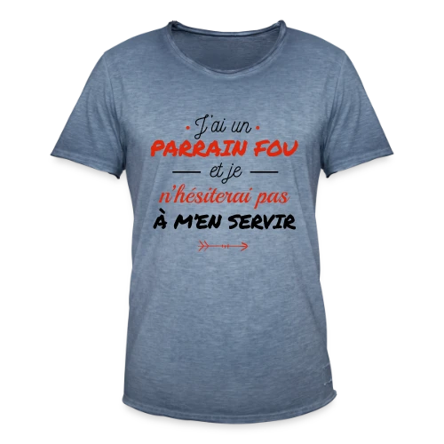 Mon Parrain Dément - T-shirt vintage Homme