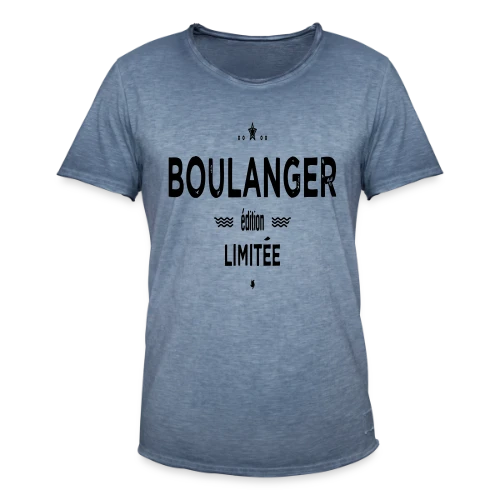 Maître Boulanger - Édition Limitée - T-shirt vintage Homme