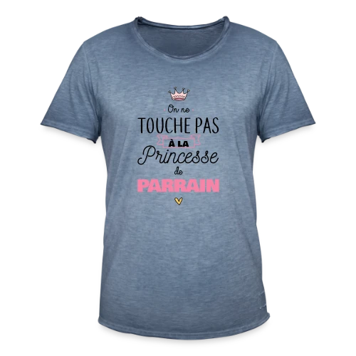 Ma Princesse de Parrain - T-shirt vintage Homme