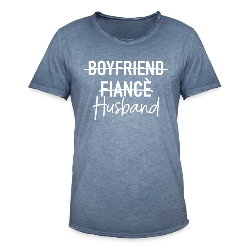 Ami, Fiancé, Époux : Mariage - T-shirt vintage Homme