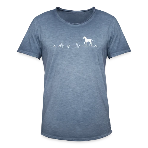 Cheval Élégant Discret - T-shirt vintage Homme
