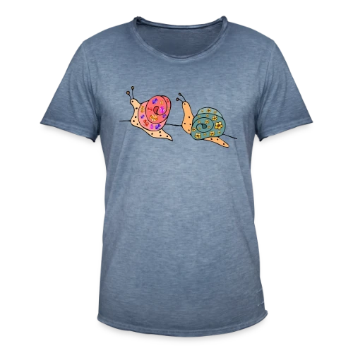 L'Escargot Chic - T-shirt vintage Homme