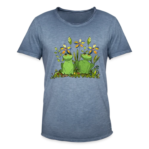 Craquant Motif Grenouille - T-shirt vintage Homme
