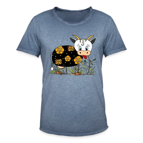 La Vache Joyeuse - T-shirt vintage Homme