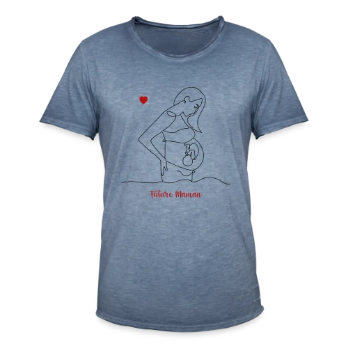 Future Maman : Douce Attente - T-shirt vintage Homme
