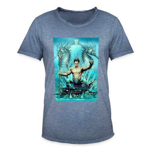 Vague Aquatique - T-shirt vintage Homme