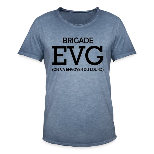 Brigade EVG On Va Envoyer Du Lourd - T-shirt vintage Homme