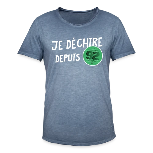 T-shirt Anniversaire 1992 'Je Dékire' - Vignette Automobile Rétro - T-shirt vintage Homme