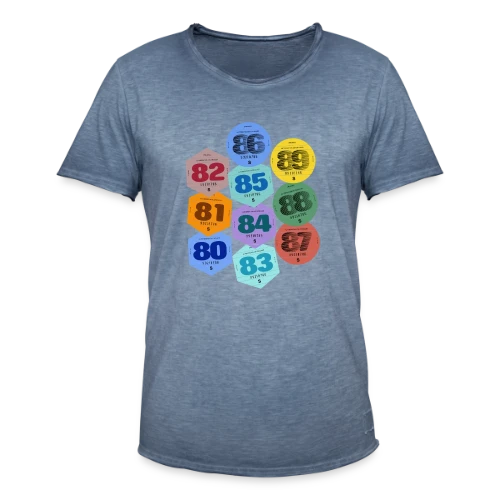Vignette Auto Rétro Années 80 - T-shirt vintage Homme