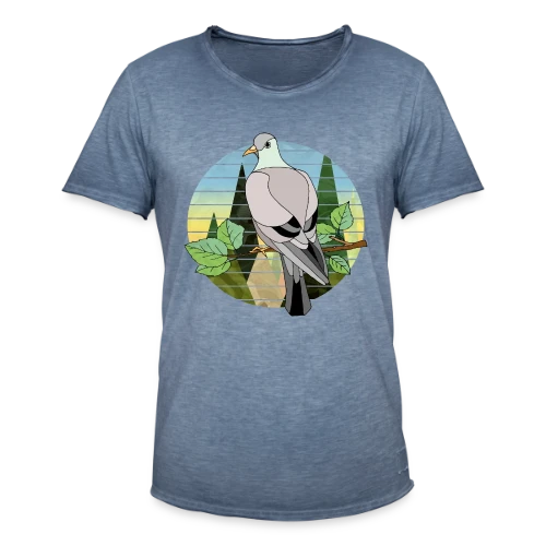 L'Oiseau Libre - T-shirt vintage Homme