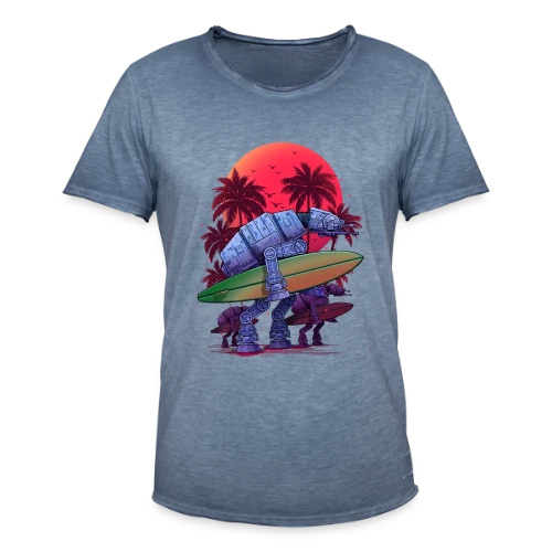 L'Été Galactique des AT-AT - T-shirt vintage Homme