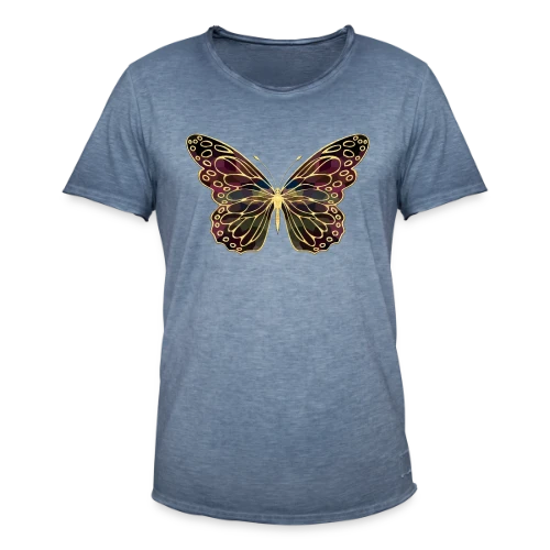 Papillon Aérien - T-shirt vintage Homme