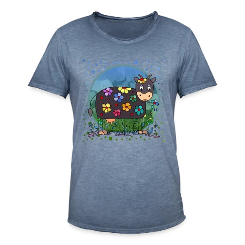 La Vache Mignonne - T-shirt vintage Homme