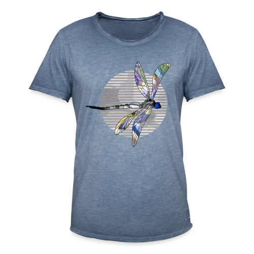 Libellule Enchantée - T-shirt vintage Homme