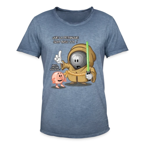 Que la pétanque soit avec toi ! - T-shirt vintage Homme