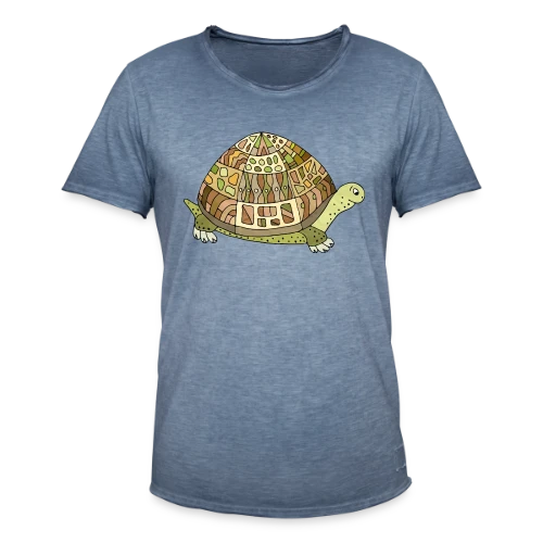 Tortue Mignonne - T-shirt vintage Homme