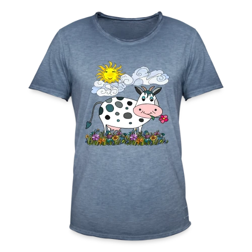 La Vache Stylée - T-shirt vintage Homme